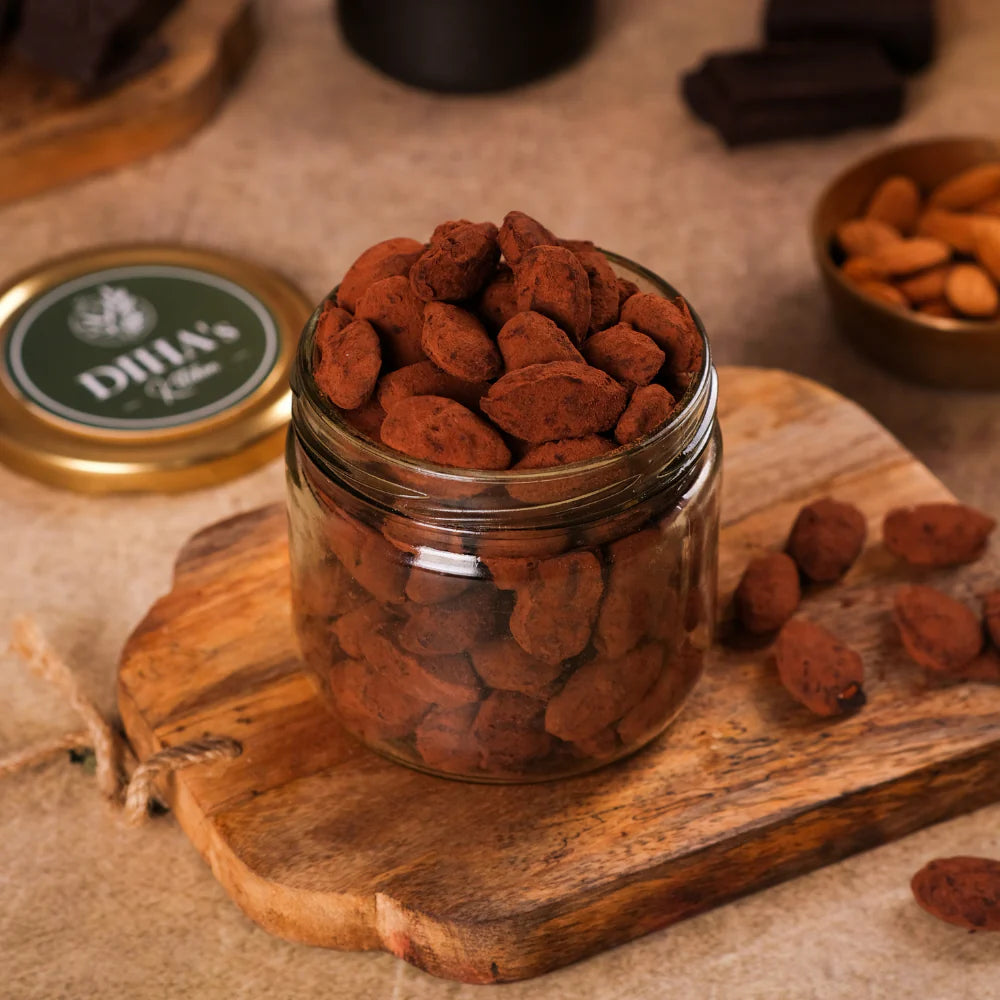 Cocoa Almonds